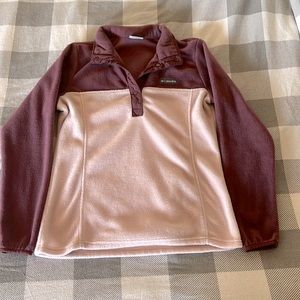 Columbia fleece pullover